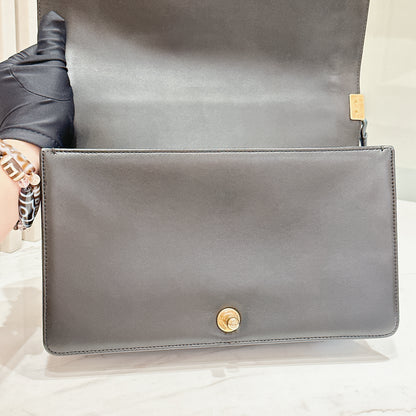 Chanel Boy New Medium in Black Lambskin