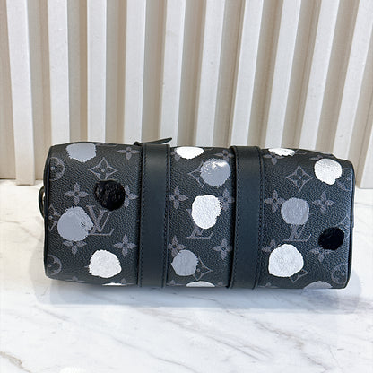 LV x Yayoi Kusama Keepall 25
