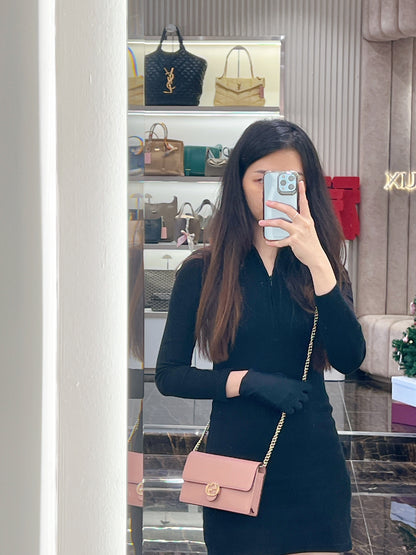 Gucci Interlocking WOC in Pink