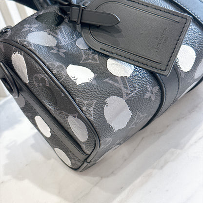 LV x Yayoi Kusama Keepall 25