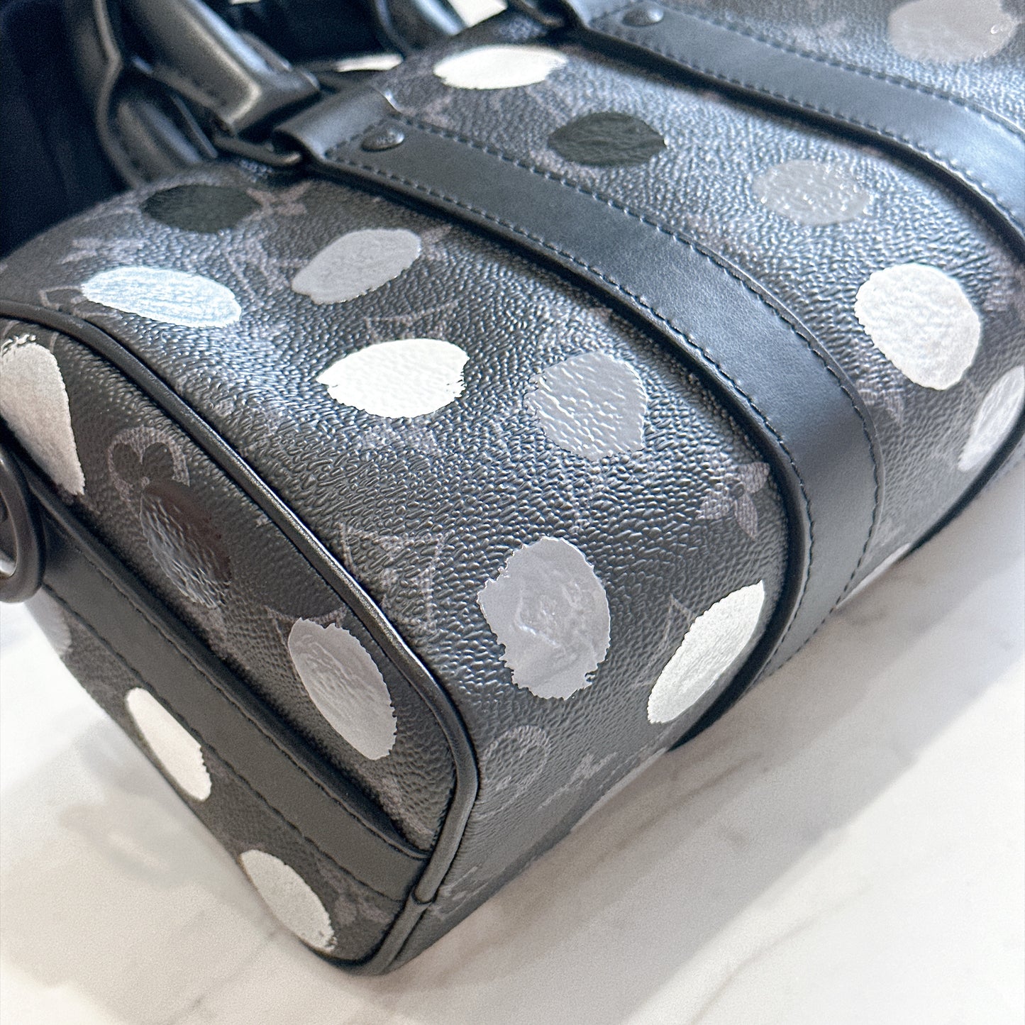LV x Yayoi Kusama Keepall 25