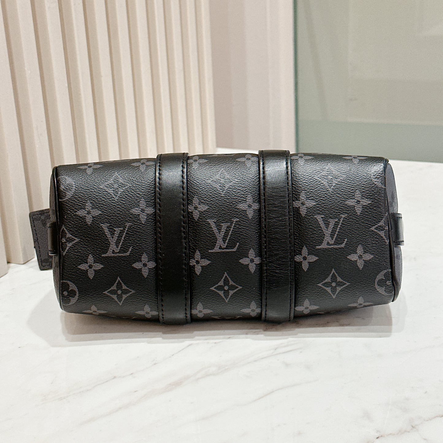 LV Keepall 25 Monogram Eclipse