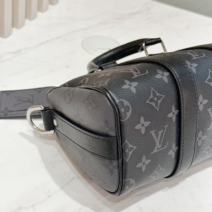 LV Keepall 25 Monogram Eclipse