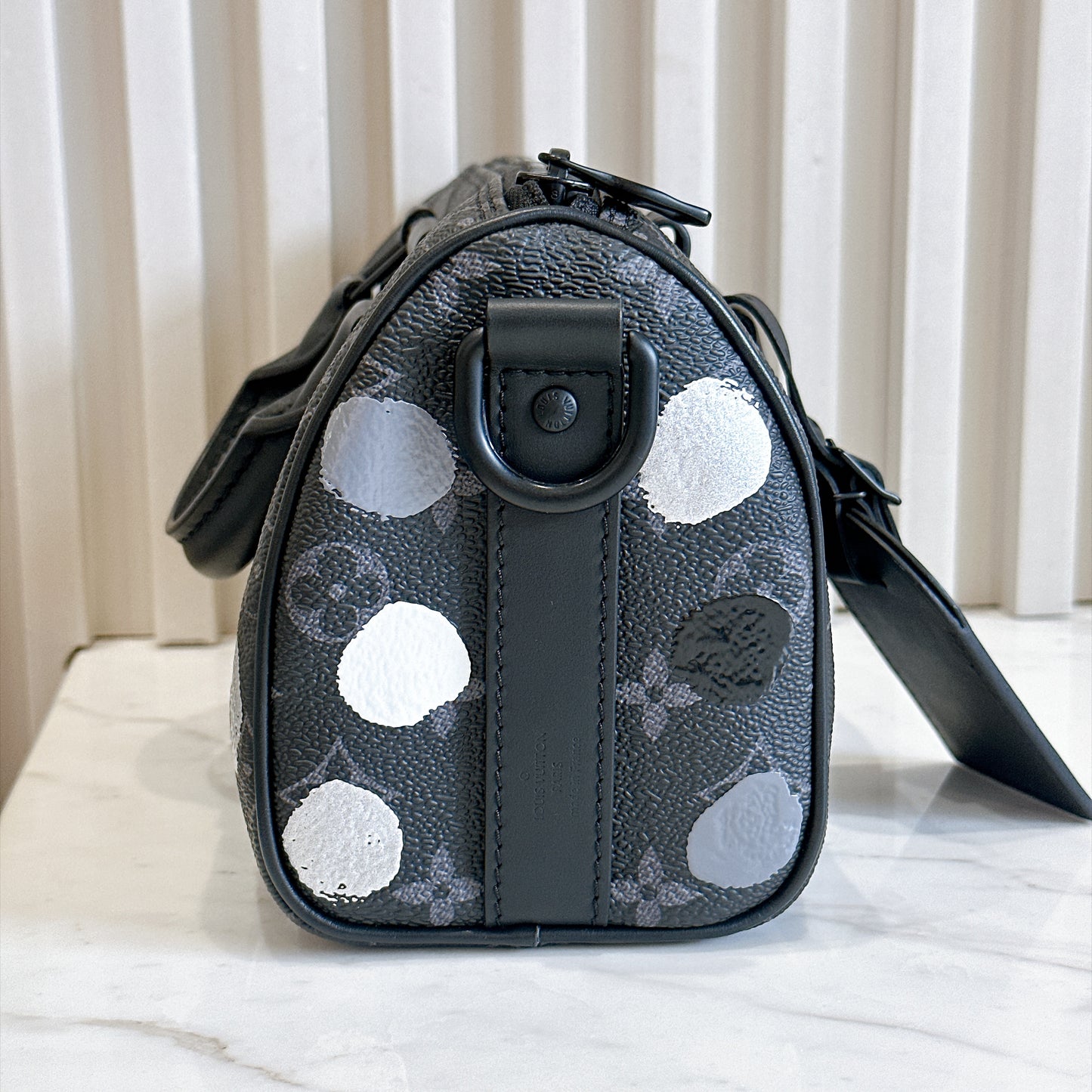 LV x Yayoi Kusama Keepall 25