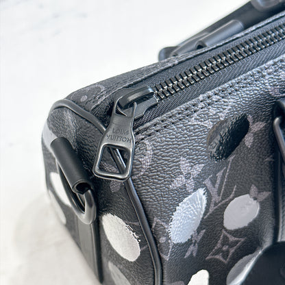 LV x Yayoi Kusama Keepall 25