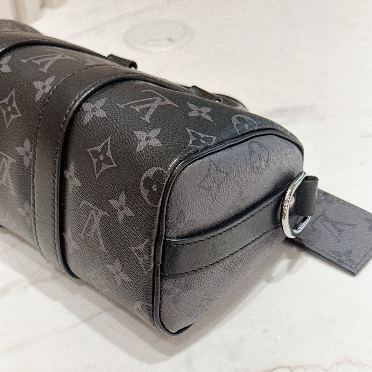 LV Keepall 25 Monogram Eclipse