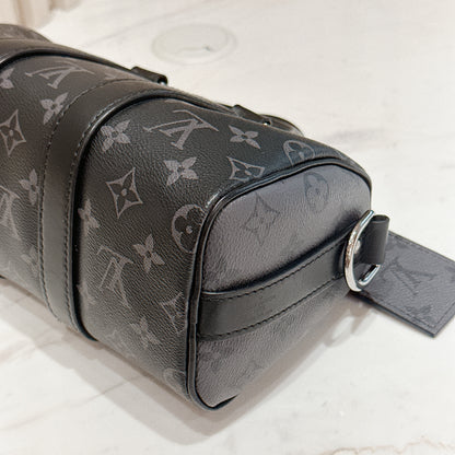 LV Keepall 25 Monogram Eclipse