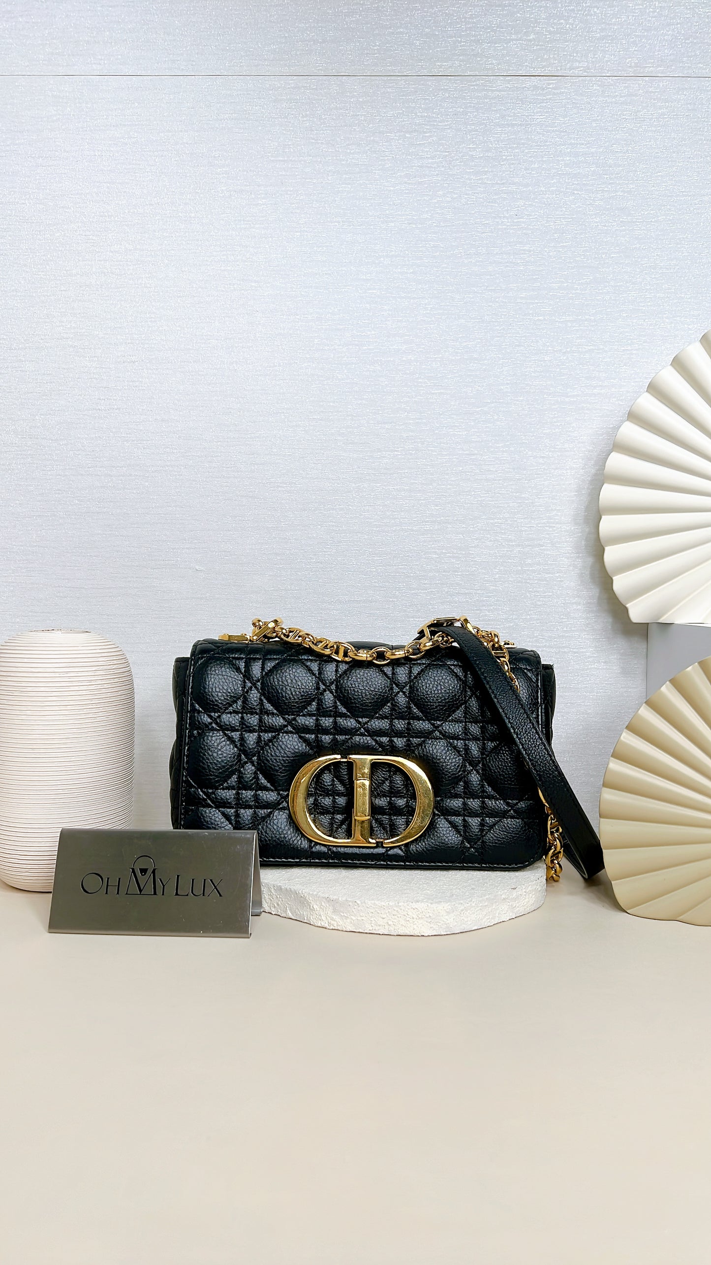 Dior Caro Small in Black