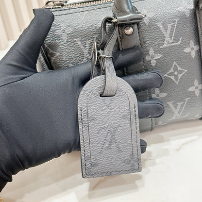 LV Keepall 25 Monogram Eclipse