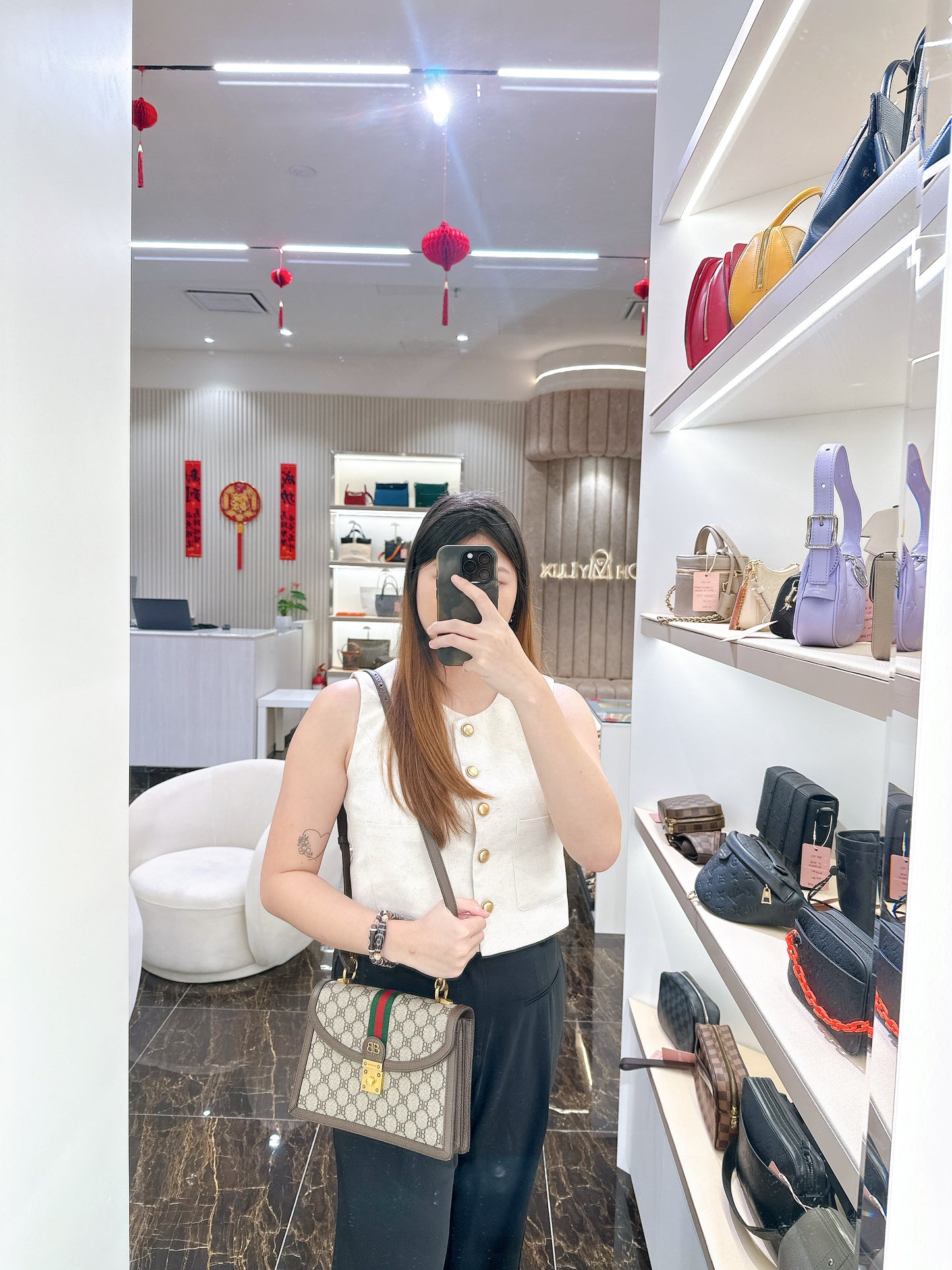 Balenciaga x Gucci Top Handle Bag