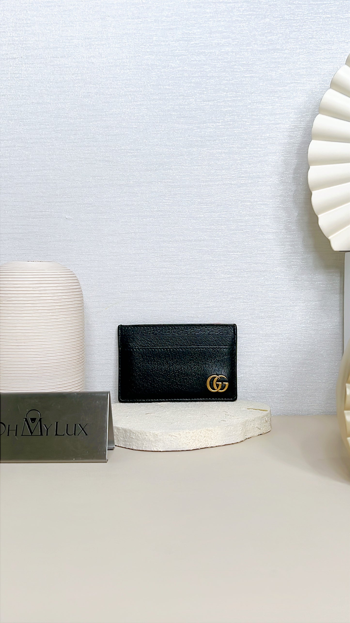 Gucci Marmont Card Case in Black