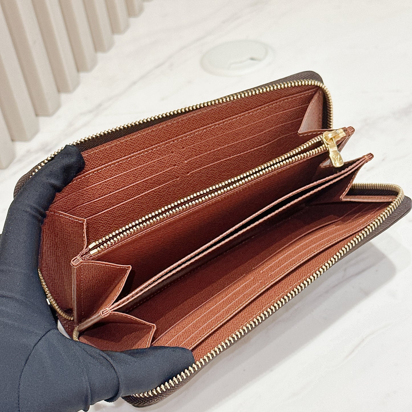 LV Monogram Clemence Wallet