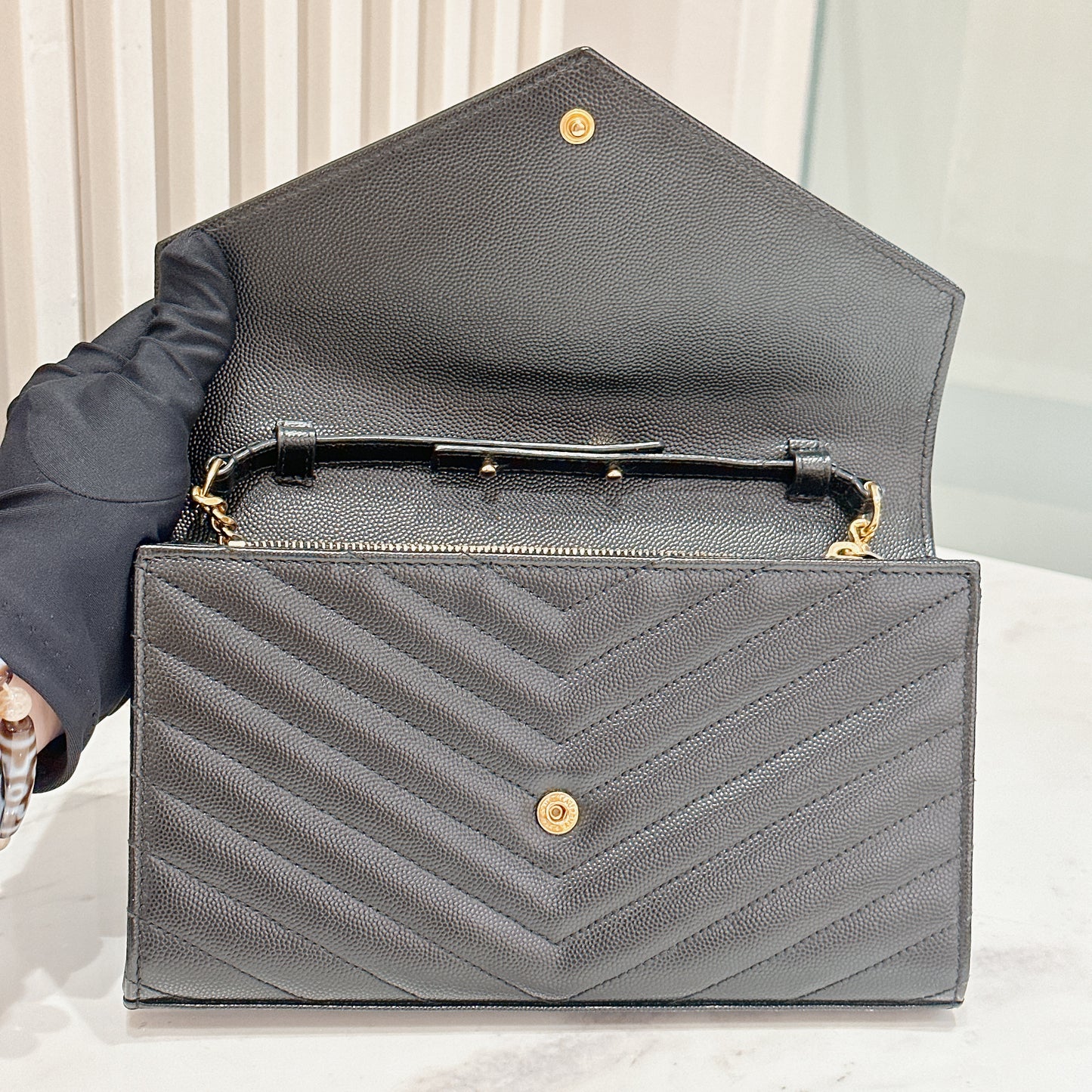 YSL WOC in Black GHW