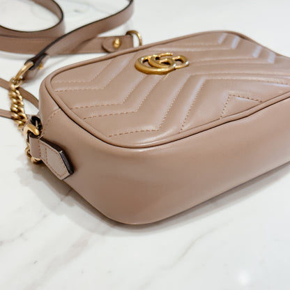 Gucci Marmont Camera Mini in Dusty Pink