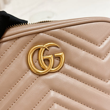 Gucci Marmont Camera Mini in Dusty Pink