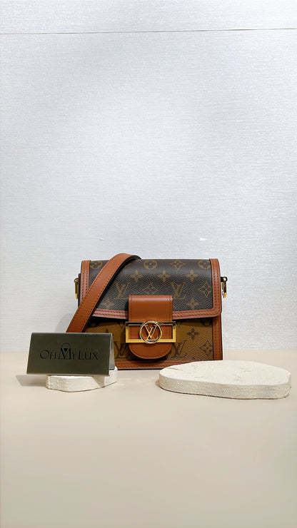LV Reverse Monogram Mini Dauphine