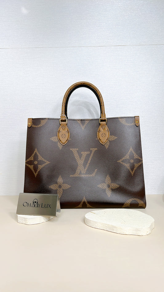 LV On The Go MM in Reverse Monogram
