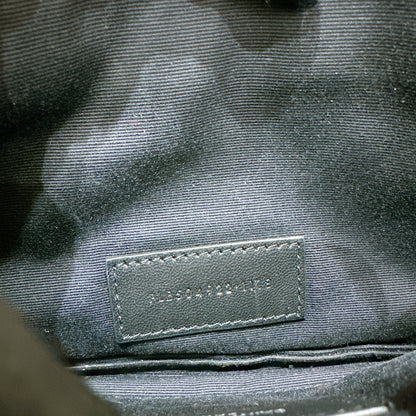 YSL Bill Pouch in Silver