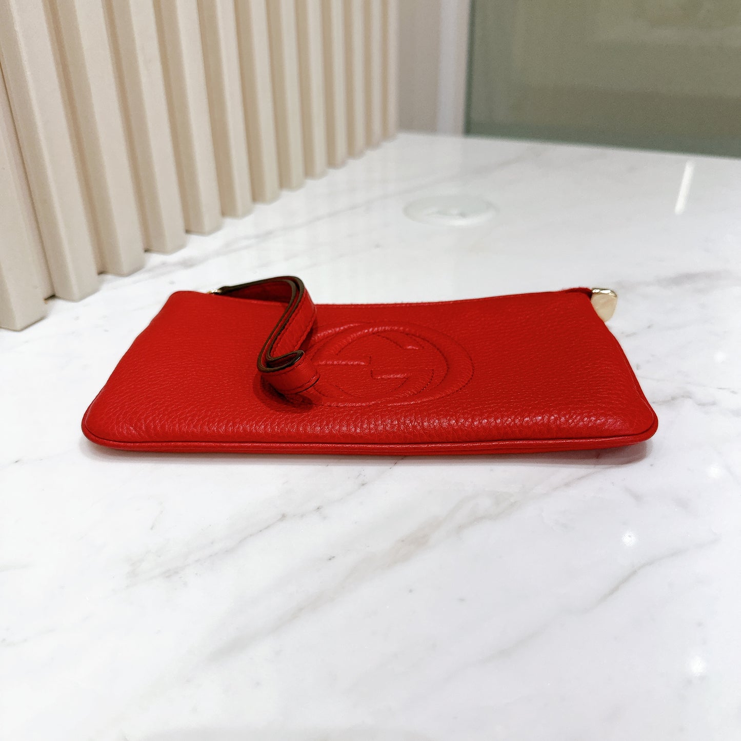 Gucci Soho Purse in Red Calfskin