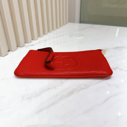 Gucci Soho Purse in Red Calfskin
