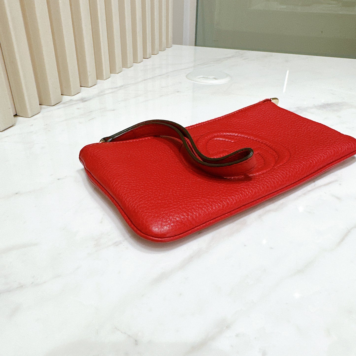 Gucci Soho Purse in Red Calfskin