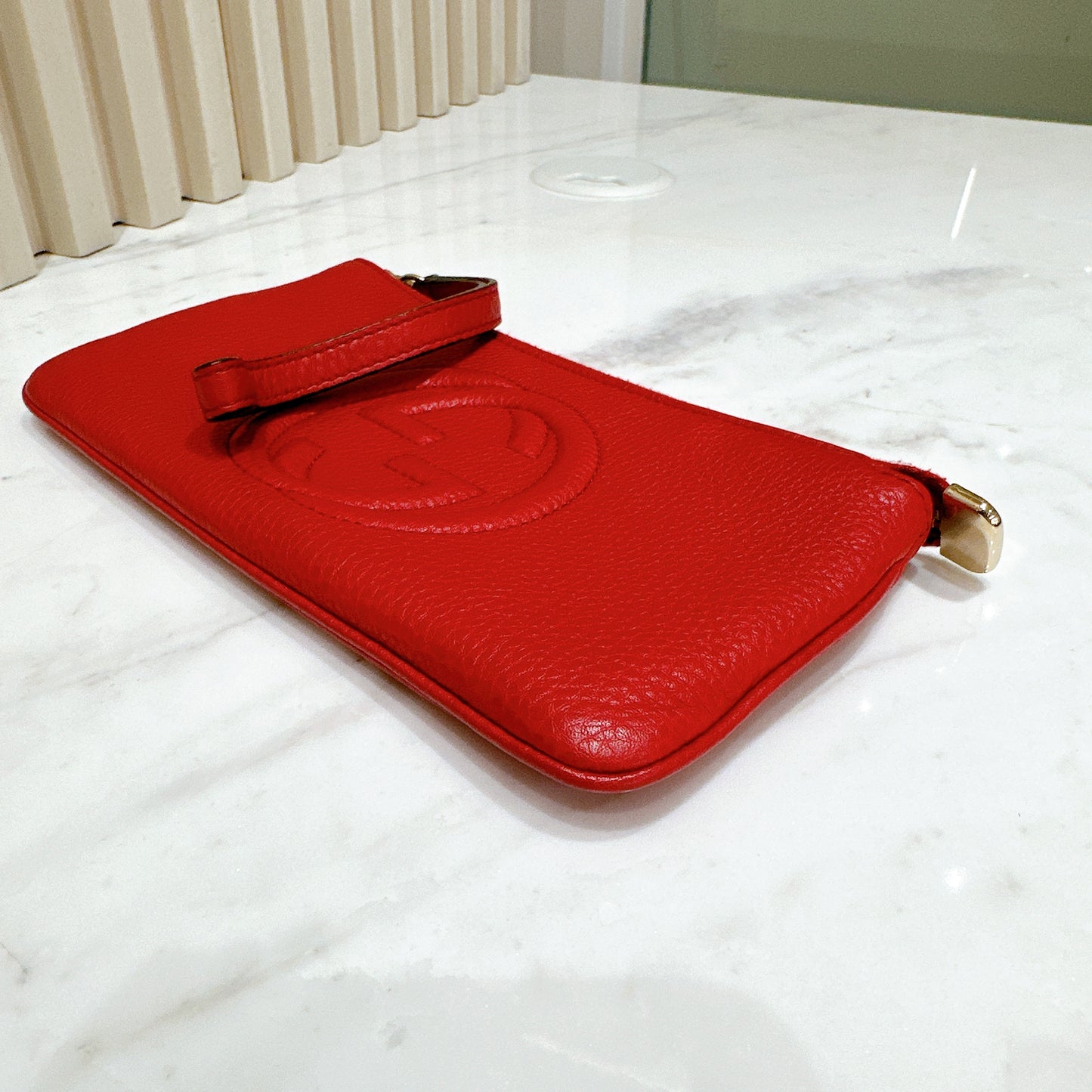 Gucci Soho Purse in Red Calfskin