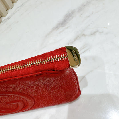 Gucci Soho Purse in Red Calfskin