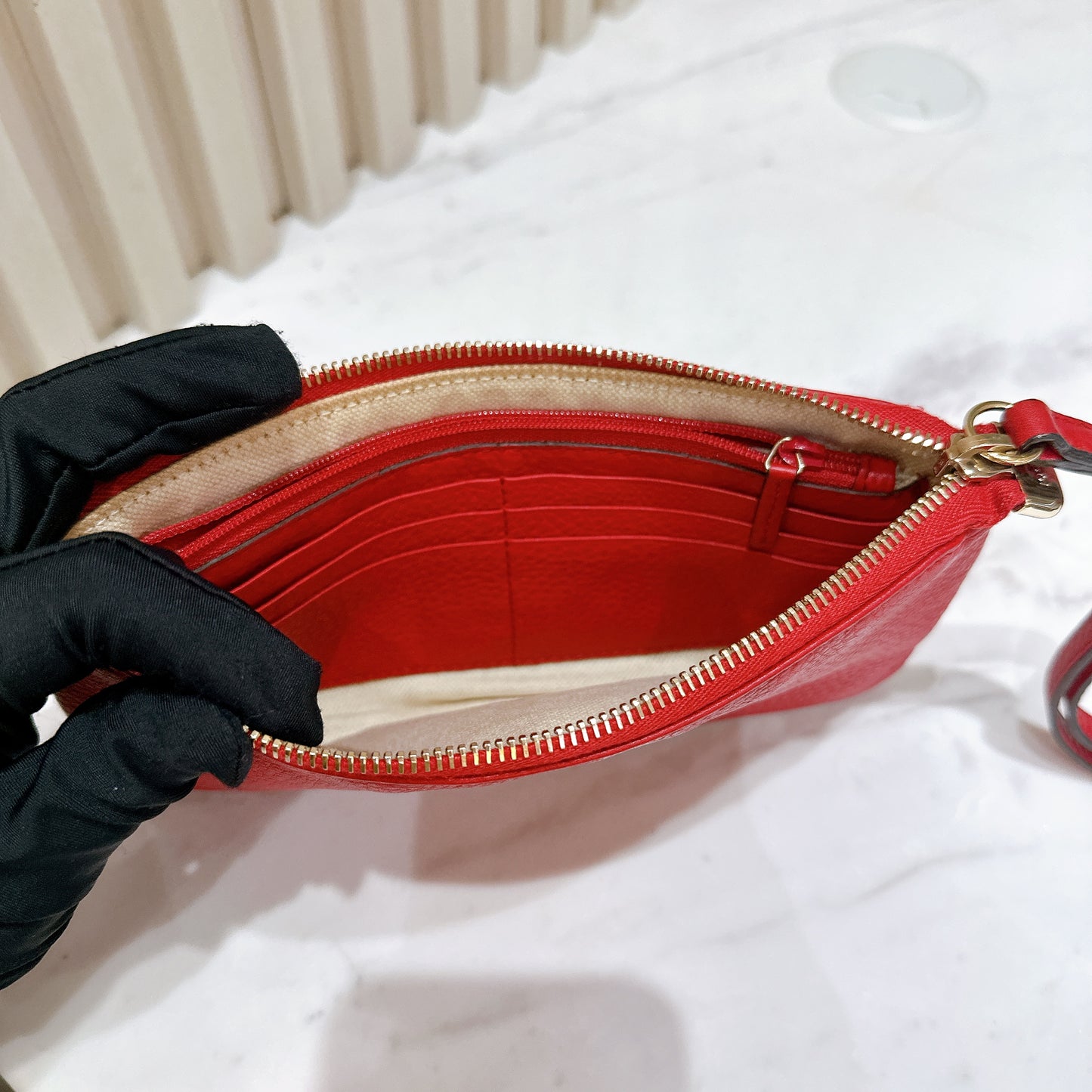 Gucci Soho Purse in Red Calfskin