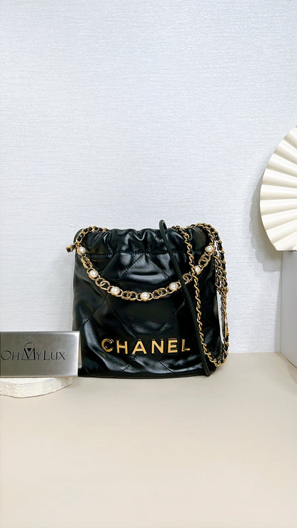 Chanel 22 Mini With Pearl