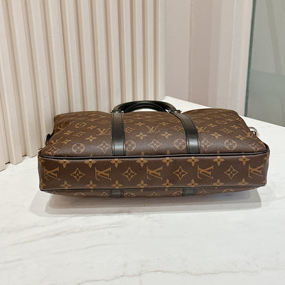 LV Monogram Maccasar Porte Documents