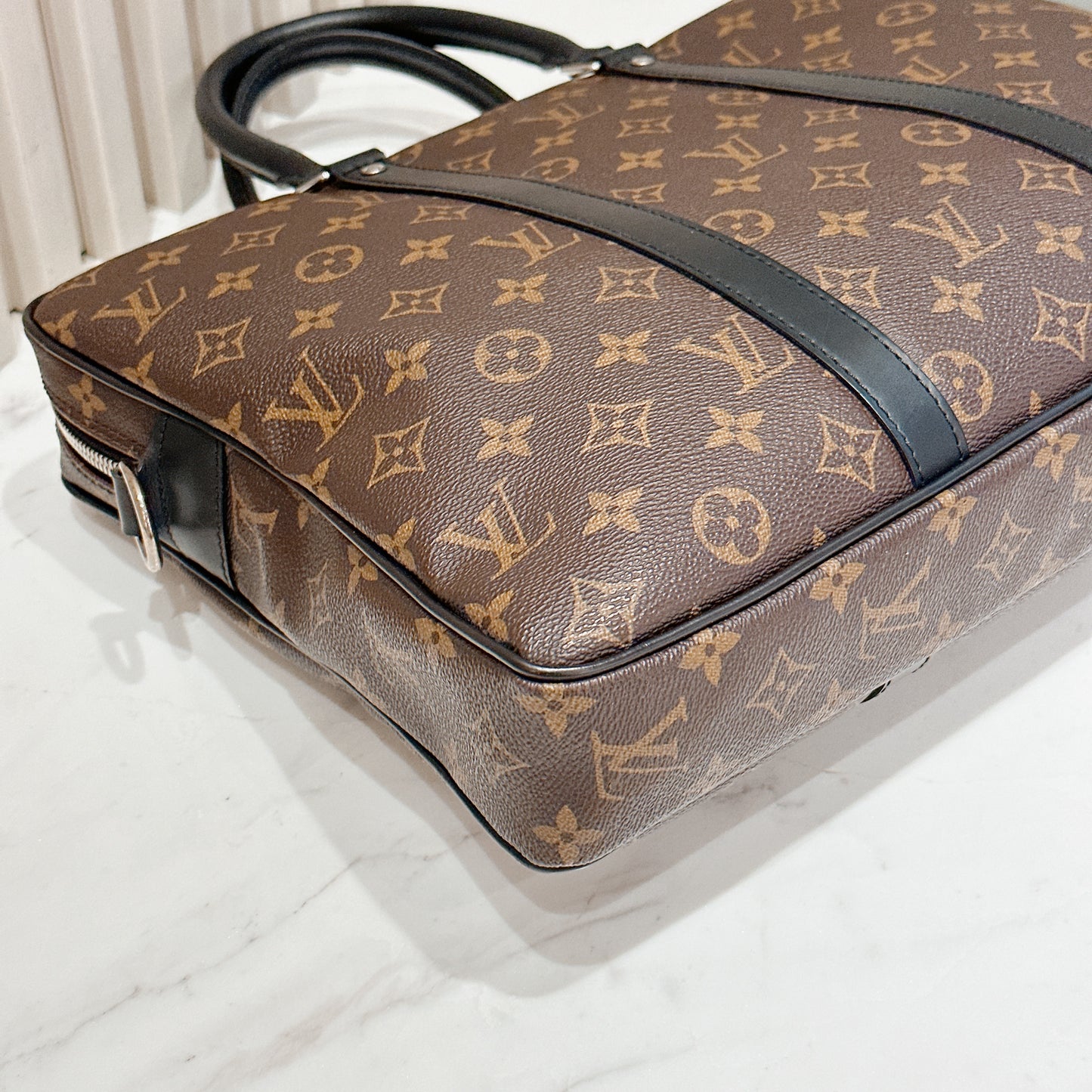 LV Monogram Maccasar Porte Documents