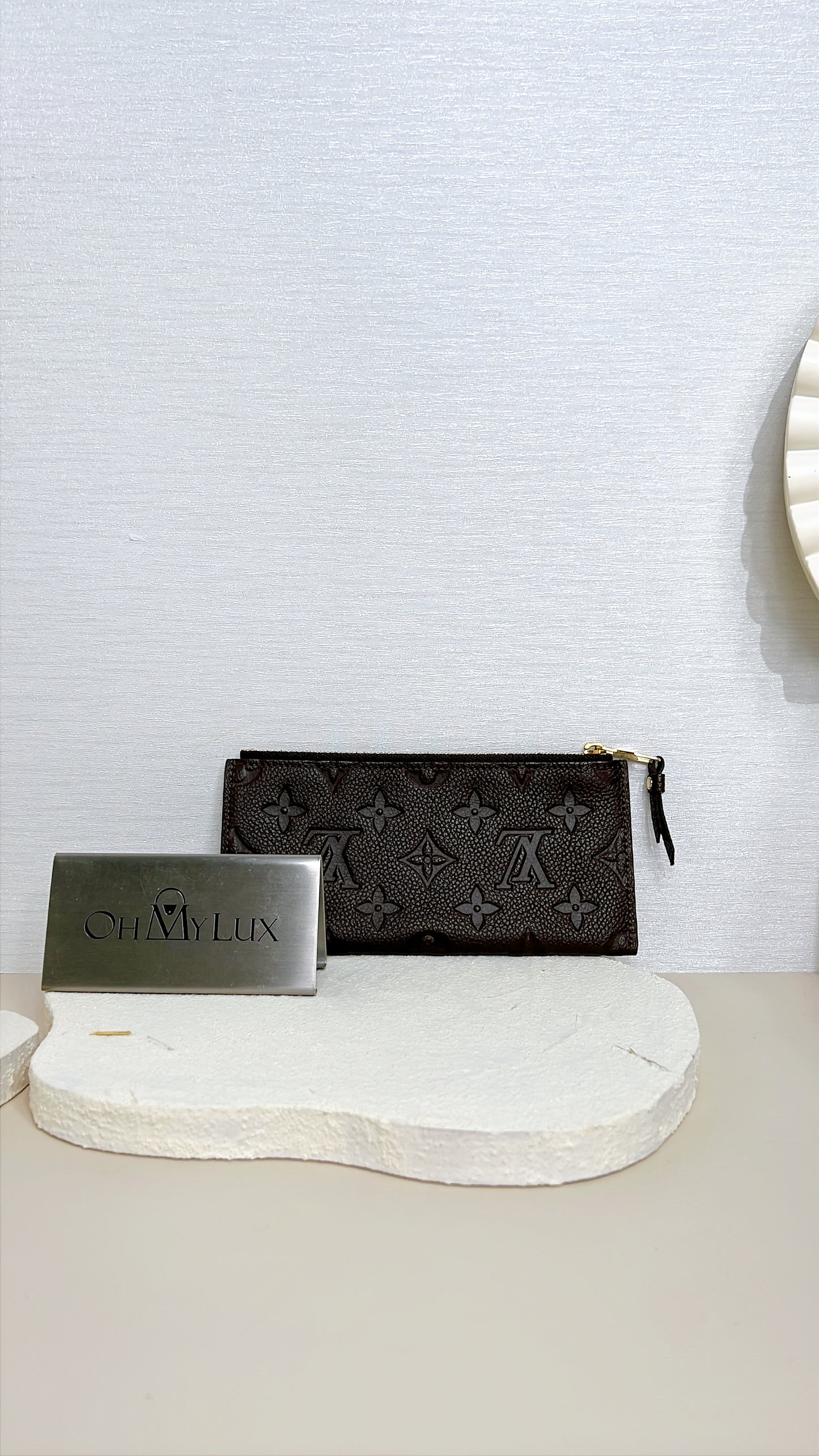 LV Felicie Pochette Zip Insert in Monogram Empreinte