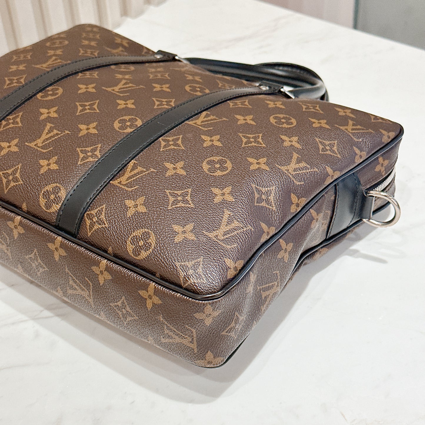 LV Monogram Maccasar Porte Documents