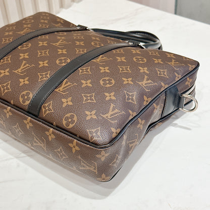 LV Monogram Maccasar Porte Documents