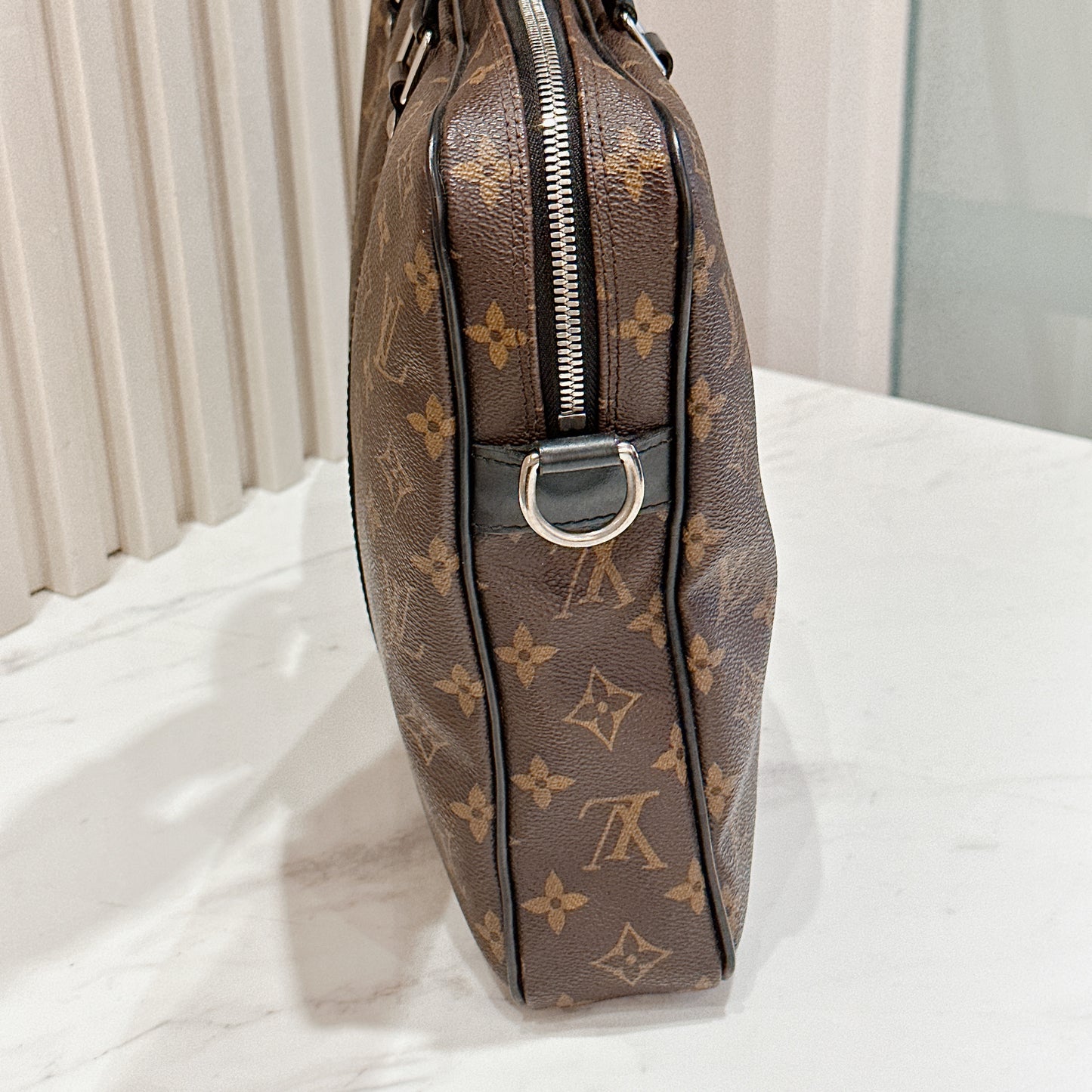 LV Monogram Maccasar Porte Documents