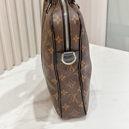 LV Monogram Maccasar Porte Documents