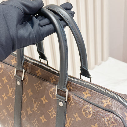 LV Monogram Maccasar Porte Documents
