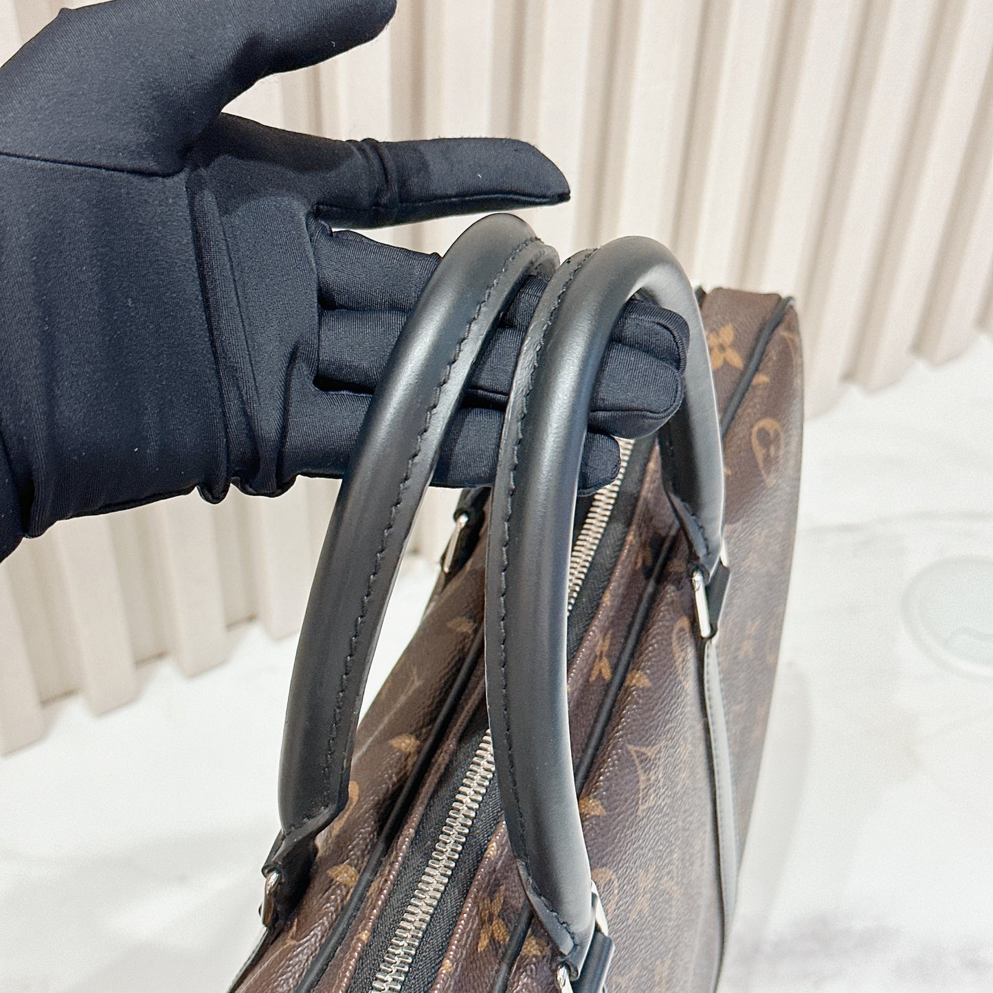 LV Monogram Maccasar Porte Documents