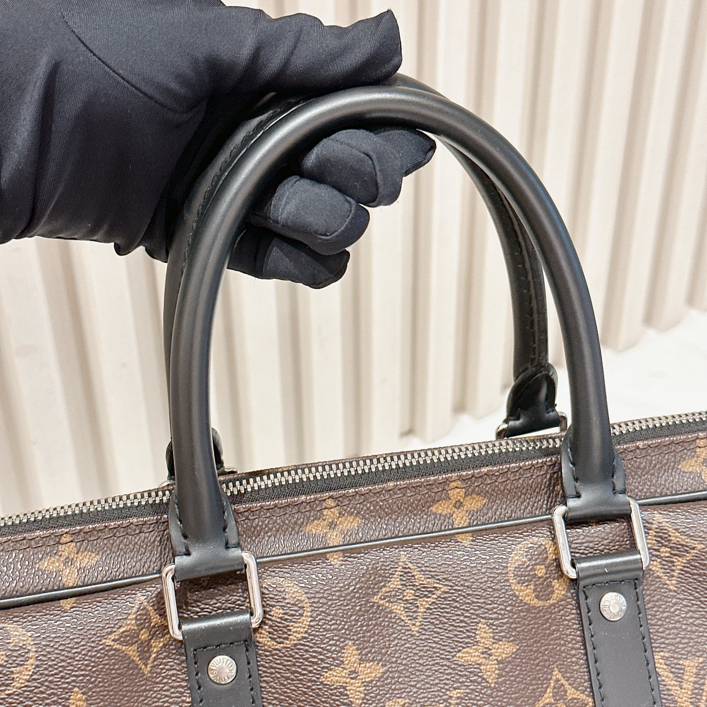 LV Monogram Maccasar Porte Documents