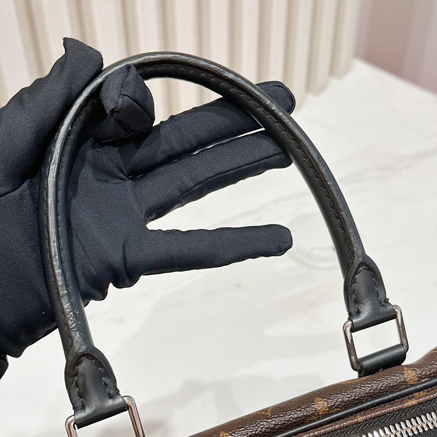 LV Monogram Maccasar Porte Documents