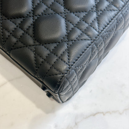 Lady Dior Mini in Ultramatte Black