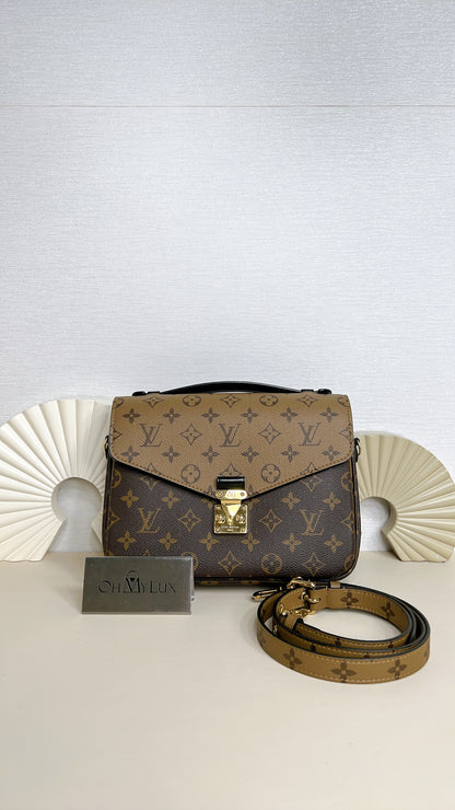 LV Monogram Reverse Pochette Metis