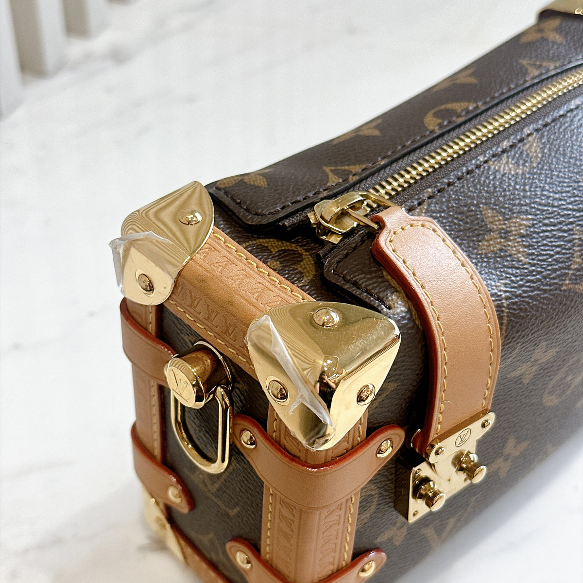 LV Monogram Side Trunk PM
