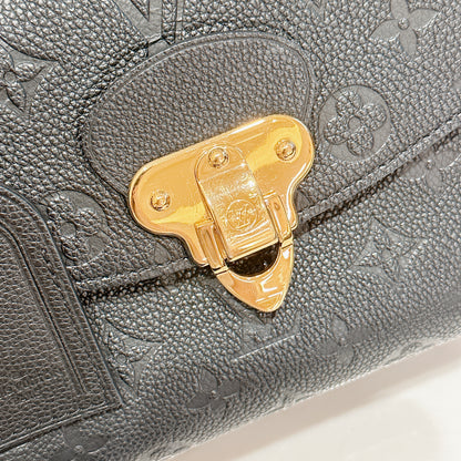 LV Monogram Empreinte Georges BB in Black