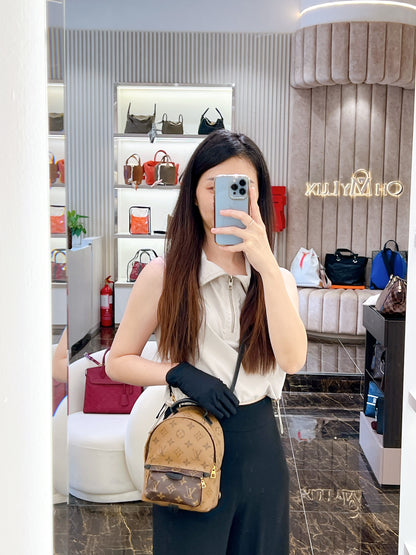 LV Palm Spring Mini in Reverse Monogram