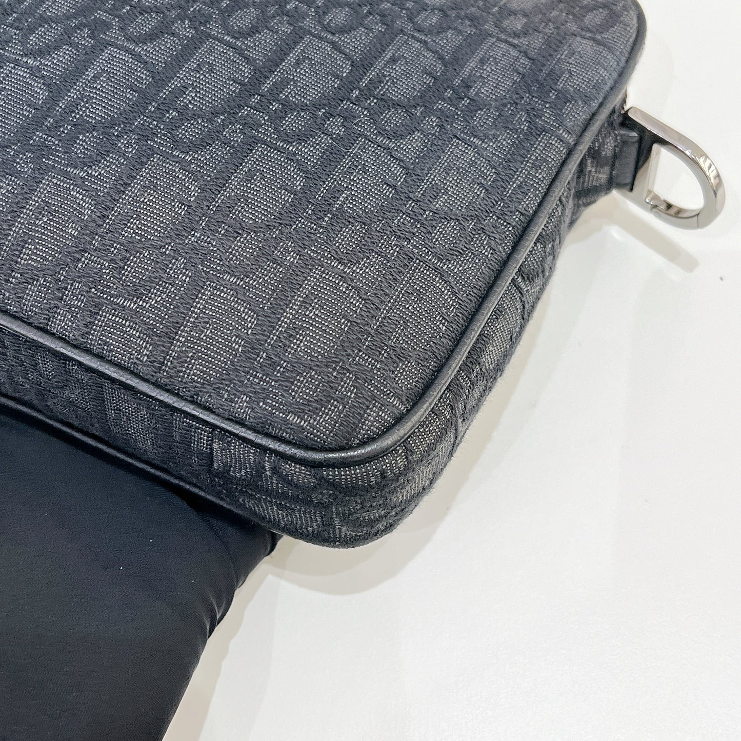 Dior Saddle Triple Pouch Black