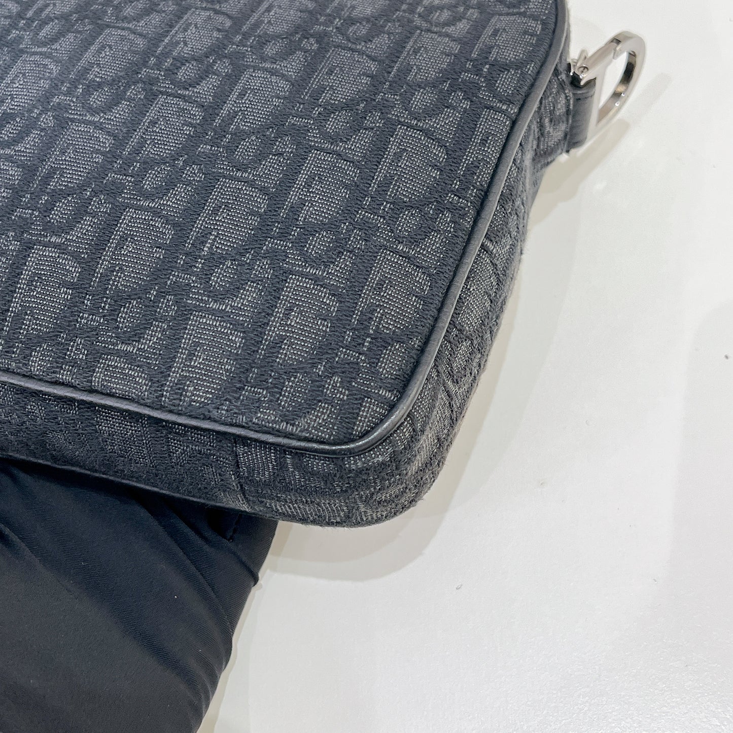 Dior Saddle Triple Pouch Black