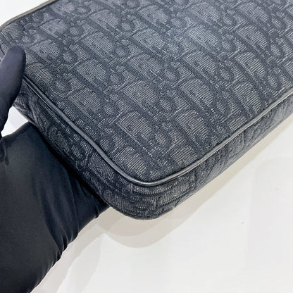 Dior Saddle Triple Pouch Black