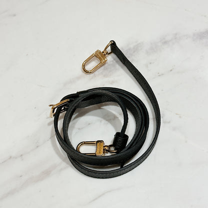 LV Monogram Empreinte Georges BB in Black