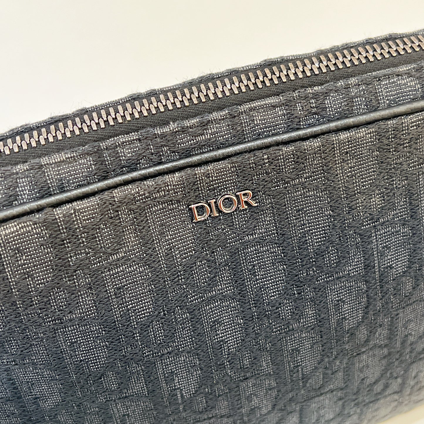Dior Saddle Triple Pouch Black
